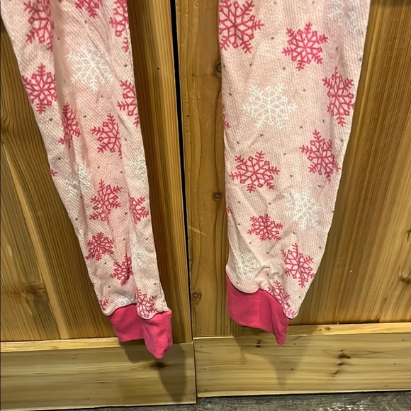 Joe Boxer Pink Snowflake Pajama Set - Picture 6 of 9